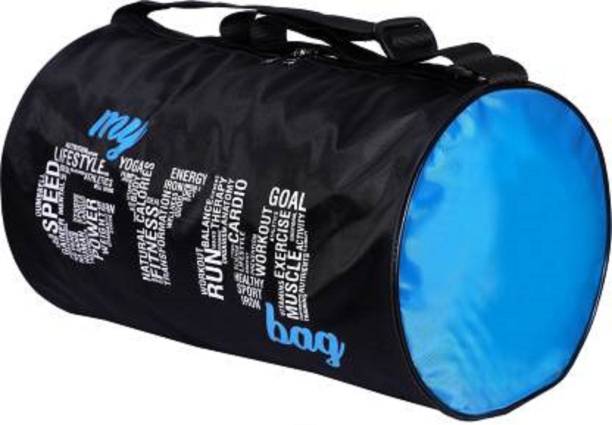 EMMCRAZ sport bag for gym and travel sports SKY BAG (Black, Kit Bag)