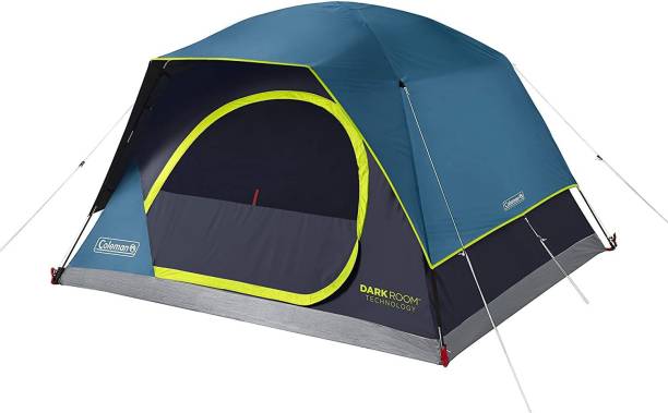COLEMAN 6-Person Dark Room Skydome Camping Tent Tent - For (Get a Complimentary Camper's Multi tool Kit)