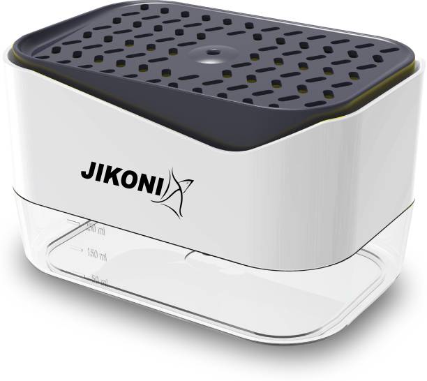 Jikoni Probus Soap Gel/Liquid Dispenser and Sponge Holder 250 ml Gel, Liquid Dispenser