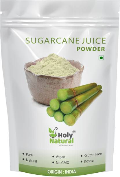 Holy Natural Sugarcane Juice Powder (Spray Dried Powder) Taste Like Natural - 1 KG Sweetener