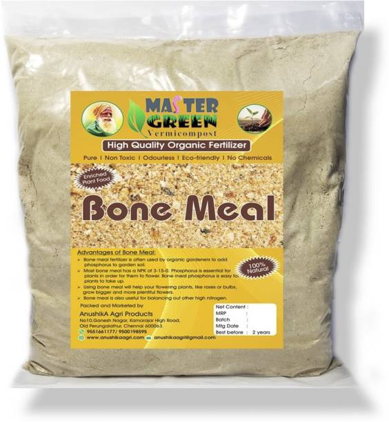 master green Premium Organic Steamed Bone Meal 10KG Fertilizer