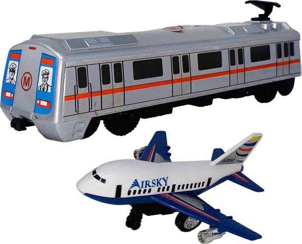 Wishmaster Set of 2 Combo Metro + Mini Jet Toys for Kid...