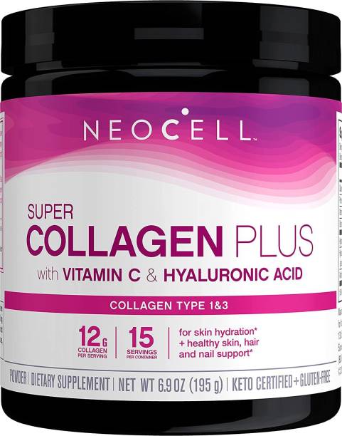 NeoCell Super Collagen Plus with Vitamin C and Hyaluron...