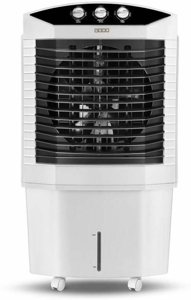 USHA 90 L Desert Air Cooler with Honeycomb Cooling Pads