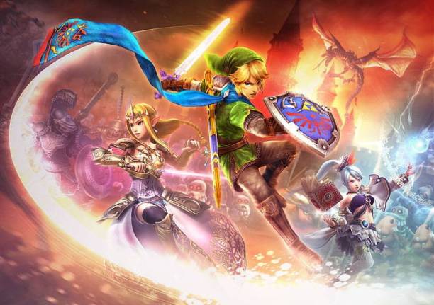 Video Games Link The Legend Of Zelda Zelda Matte finish...