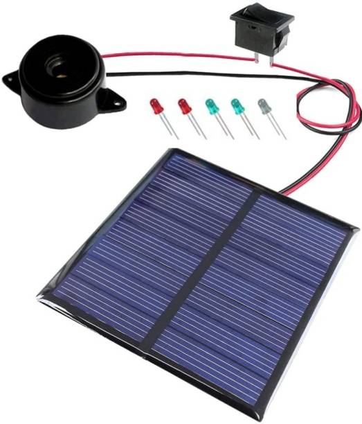 VITSZEE Good Quality science project working model solar alarm kit for students| for School-College| Solar Educational DIY Kit | Science Experiment | Physics Practical | Fun Innovation | Learning Educational Stem| Fun-Magic Learning |Science Fair | Model | Tinkering Lab| Activity | Solar plate, buzzer, LEDs, Swich Educational Electronic Hobby Kit Educational Electronic Hobby Kit
