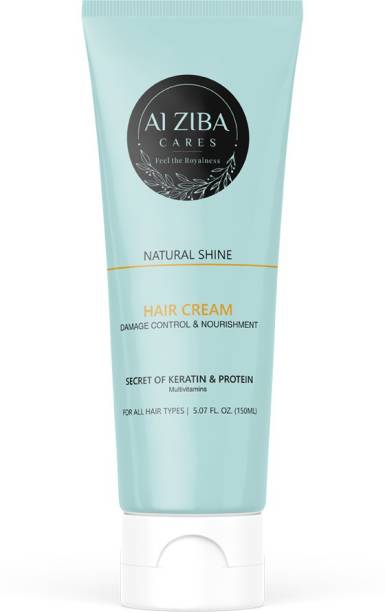 ALZIBA CARES Natural Shine Damage Control & Nourishment Hair Cream