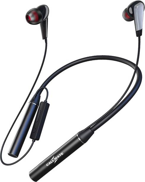 Top headset card cheap price 5stars Flipkart in India 76 Callmate Bassline (120 hours Backup) Wireless Neckband | TF Card | IPX5 Bluetooth Headset