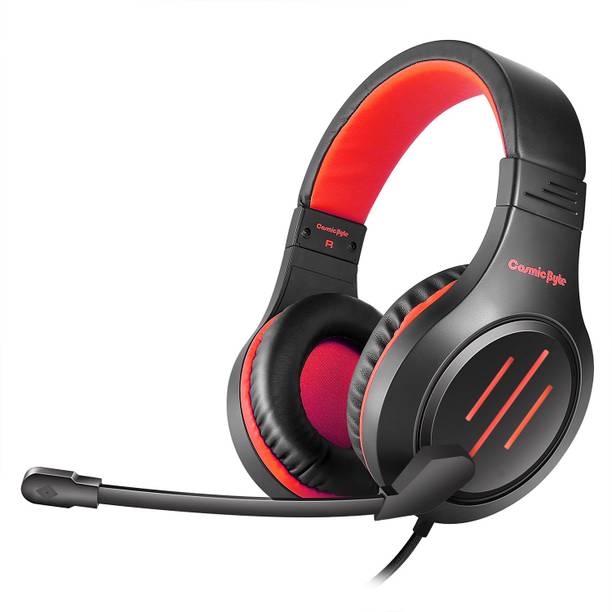 Top Headset Over The Head cheap price 5stars Flipkart in India 89 Cosmic Byte Blazar Wired Gaming Headset