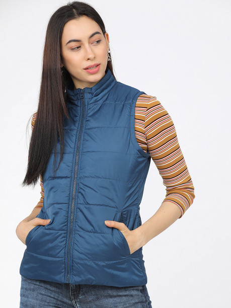 Women Sleeveless Jacket - Buy Women 