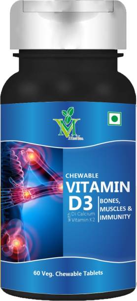 MInt Veda Vitamin D3 Chewable 60 Tablets