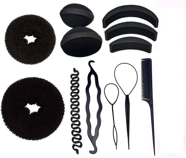 BELLA HARARO Professional Braids Tools/Hair Styling Kits For girls and Women Hair Accessories (Set of 12) Hair Accessory Set