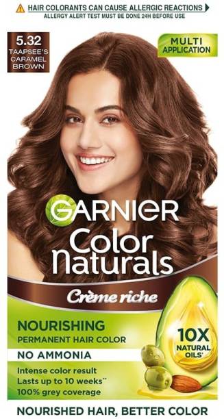 GARNIER Color Naturals Creme , Shade 5.32, Caramel Brown