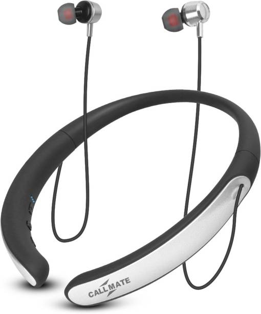 Callmate Flex Curve (80 Hours Backup) Wireless Neckband |800 mAh| IPX5 Bluetooth Headset
