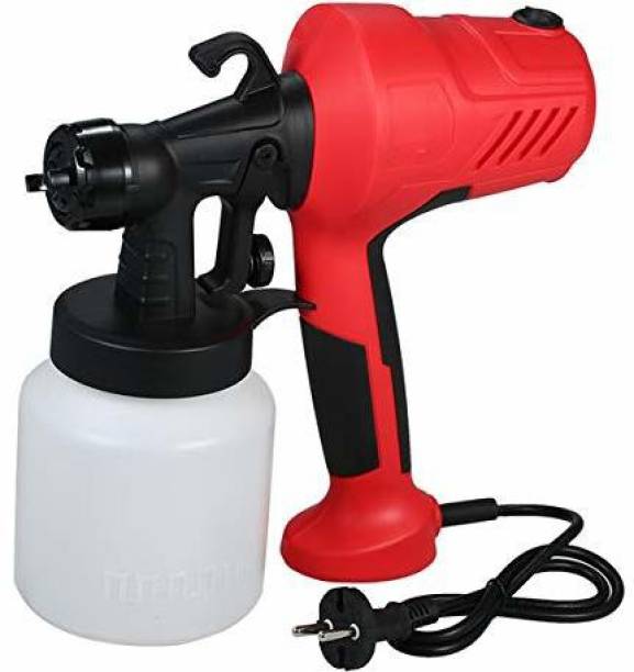 VICHAXAN Electric Portable Color Painting Sprayer Machine Set for Fast Flawless Painting Perfection with 3 Spraying Patterns - Easy to Spray and Clean Gun with 800ml Detachable Container {Multicolor} Airless Sprayer