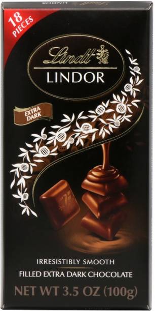 LINDT Lindor Extra Dark Chocolate 18 Pieces Bar Bars