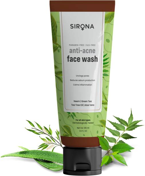 SIRONA Anti Acne  for Men & Women Face Wash
