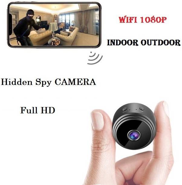 JRONJ Spy Wifi Cctv Wireless Camera Small Size HD 1920*1080p Work With App Security Camera
