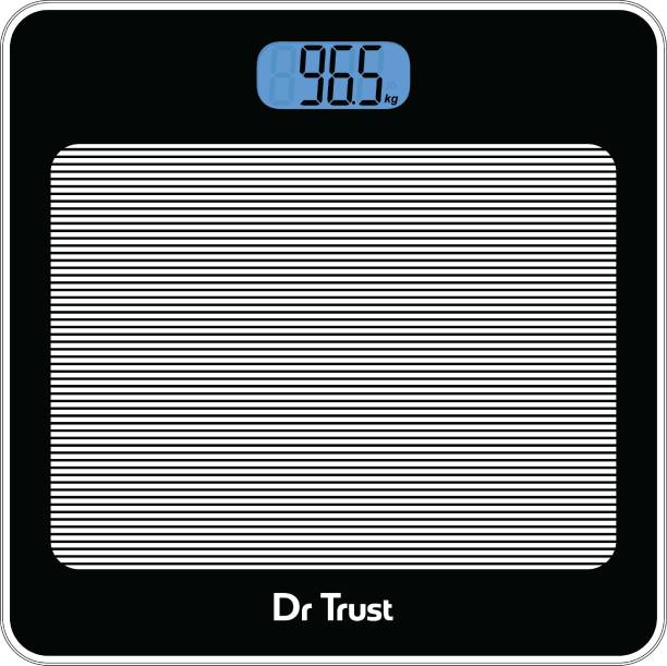 Dr Trust USA Model 520 Paris Personal Digital Electronic Body Weight Machine For Human Body 180Kg Capacity Weighing Scale