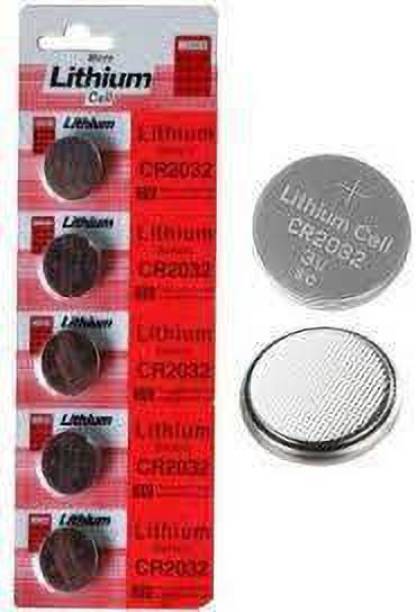 SunRobotics Lithium Button Coin Cell CR2032 Battery 3V - 5 Pcs Electronic Components Electronic Hobby Kit