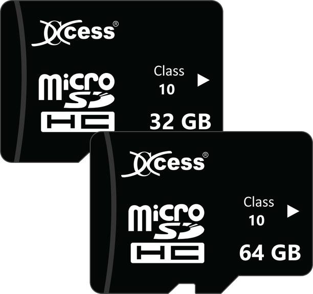 XCCESS Xccess 32GB + 64GB Combo 64 GB MicroSD Card Class 10 80 MB/s Memory Card