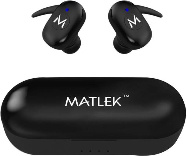 Top Headset Xbox 1 cheap price 5stars Flipkart in India 50 Matlek Earbuds With Deep Bass Wireless Bluetooth 5.0 Earphone Bluetooth Headset