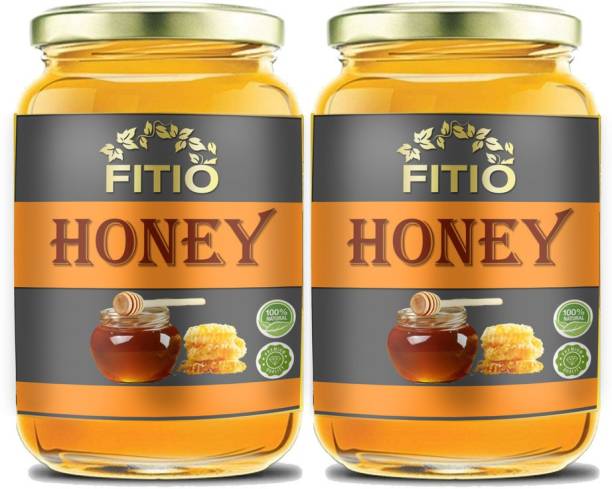 FITIO Raw Honey Unprocessed Unpasteurized Pure natural organic honey for weight loss (HG36)