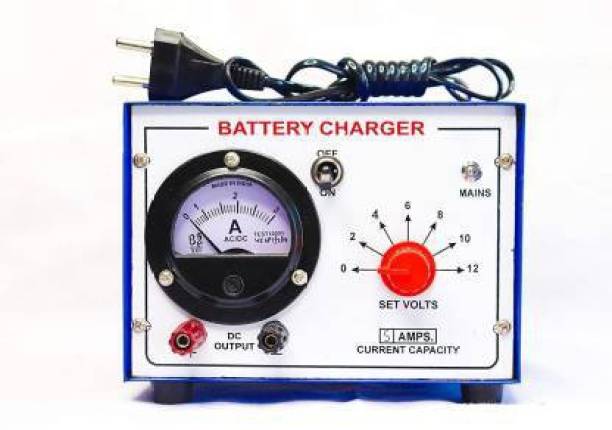 ASI Battery charger 5 amp at 2,4,6,8,10,12 volt Battery Charger