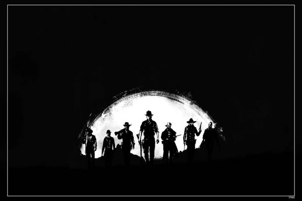 Red Dead Redemption - Gaming Matte Finish Poster Paper ...