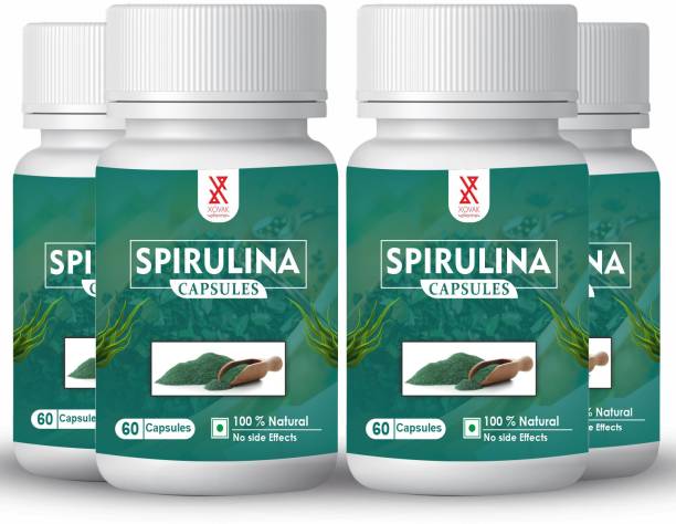 xovak pharma Organic Spirulina Powder Capsules For Anti-Inflammatory Supplement