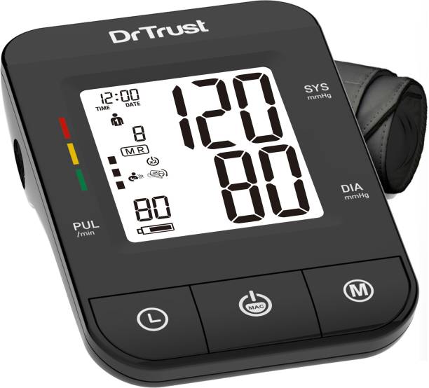 Dr. Trust (USA) Fully Automatic Comfort Digital Blood Pressure Checking Machine with MDI Technology Bp Monitor
