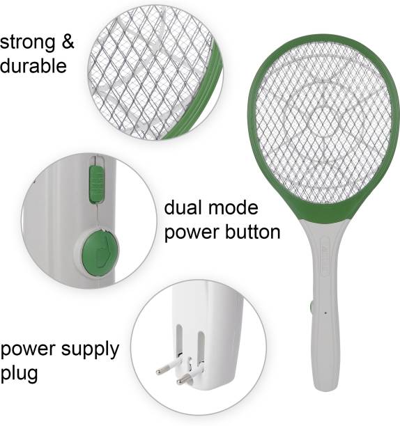 TAK-TAK 888 (RECHARGEABLE MOSQUITO SWATTER) High Capacity Battery Electric Insect Killer