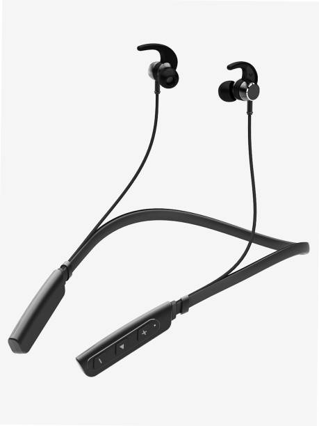 WORLD ONLINE Sweat Resistance Headsets with 10mm Drivers, Up to 4H Playback Bluetooth Headset