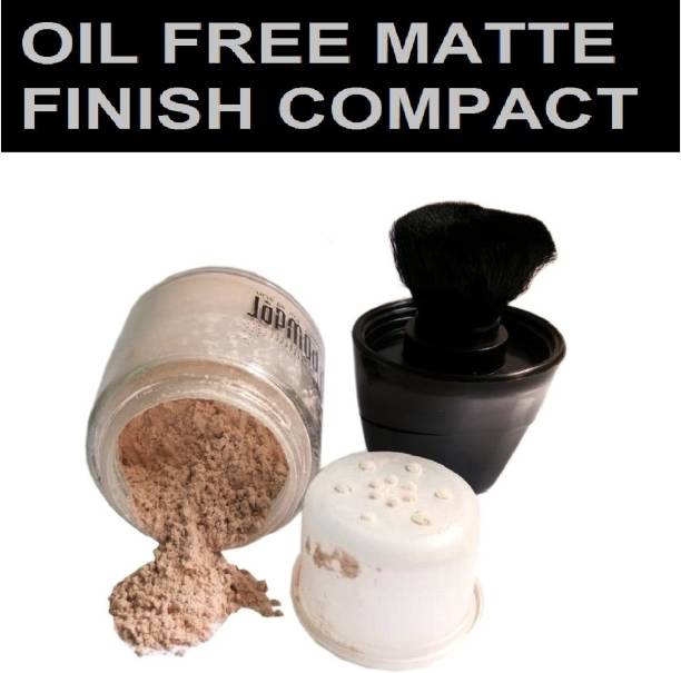 NADJA OIL FREE MATTE FINISH SKIN CARE FACE POWDER Compact