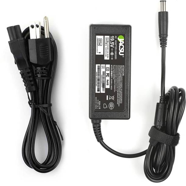 Jacsu 19.5V 3.34A 65W PA-12/pa-12 pin size 7.4x5.0 Family AC Laptop Adapter Charger for Dell Inspiron 15 3520 3521 3531 3541 3542 3543 3537 7537 5545 5547 5548 15R 5537 5520 5521 7520 N5010 N5110 Laptop Power Supply Cord 65 W Adapter