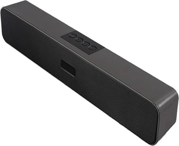 ATSolutions ™Home Sound Bar E-91 Super Bass Bluetooth Wireless Portable E-91 Sound Bar Speaker Compatible With All Smart phones || Bluetooth speaker with SD Card And USB Slot Wireless Bluetooth Multimedia Speaker || Wireless Speaker Ultra Loud Stereo sound || Bluetooth Speaker for Desktop PC|| Bluetooth Speaker Home Audio|| Perfect for Home Audio player And outdoor activities || FM , Aux, TF, Speaker Phone / Wireless Speaker Compatible With All your Devices. Rock beat blast 3d sound Super Bass Splashproof/Waterproof Best Buy NEW ARRIVAL Wireless Bluetooth Speaker with TF CARD/FM/USB DRIVE & AUX SUPPORTED IDEAL FOR CAR/LAPTOP/HOME AUDIO/GAMING SPEAKER 10+10 W Bluetooth Speaker (Black, Stereo Channel) with Google, Alexa & Siri Assistant Smart Speaker (Black) Best LCN-210 Long Bar 20 W Bluetooth Sound bar Boombox Bass 20 W Bluetooth Sound bar (Black, Stereo Channel) 20 W Bluetooth Soundbar