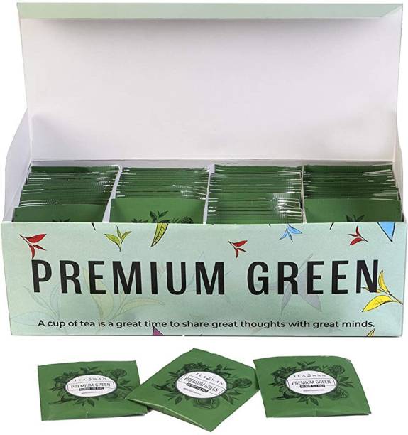 TeaSwan Premium Green Tea For Weight Loss | 100 Tea Bags Green Tea Bags Box