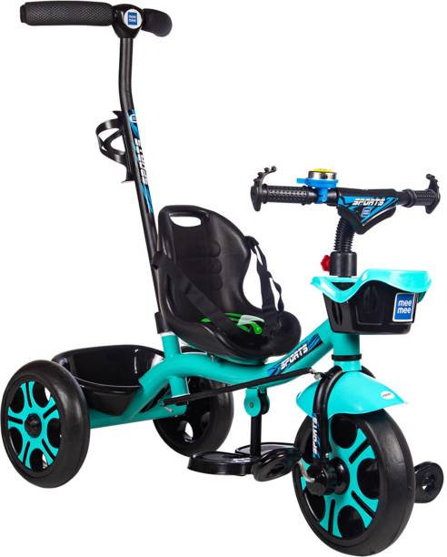 MeeMee Easy to Ride Baby Tricycle With Push Handle (Green) Easy to Ride Baby Tricycle with Push Handle Tricycle