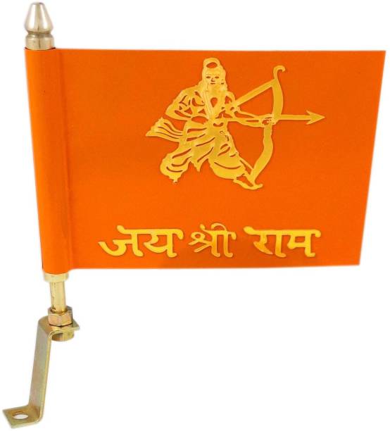 KIING Lord of Jai Shree Ram Printed Flag Rectangle Car Window Flag Flag