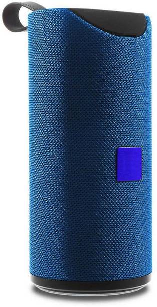Techobucks High Bass Wireless Rechargeable TG-113 Bluetooth Speaker with 3D Sorrund Sound | Mini High Sound Dj| Poratble, in-Built FM, AUX support 10 W Bluetooth Speaker