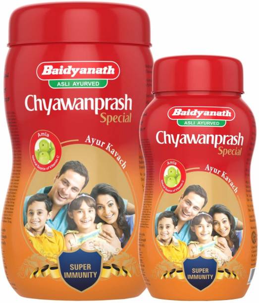 Baidyanath Chyawanprash Special Natural Immunity Booster (Combo of 1 kg & 500 gm)