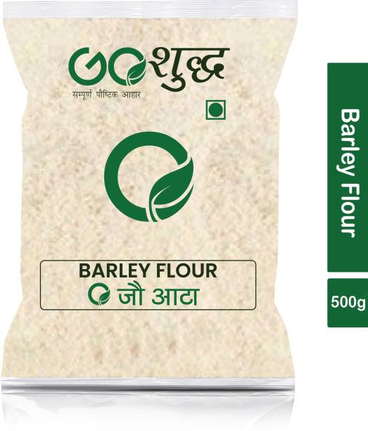 Goshudh Premium Quality Barley Flour (Jau Atta)-500gm (Pack Of 1)