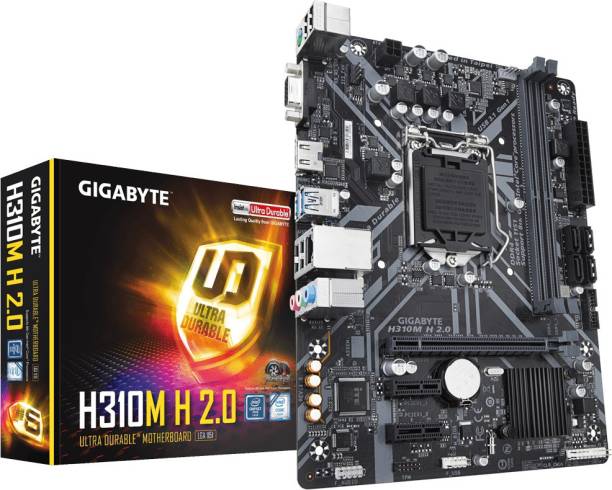 GlGABYTE H310-MH2.0 Ultra Durable motherboard with 8118 Gaming LAN WITH HDMI AND VGA Motherboard