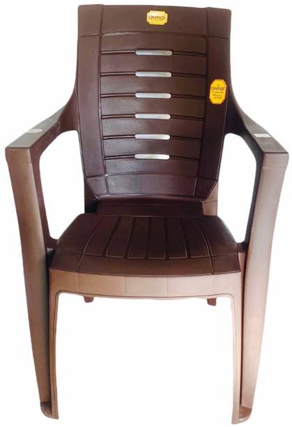 Patio 59 x 58 x 93 cm Indoor & Outdoor Chairs Weatherproof & Stackable Garden Home & Party Duramax Queen High Back Plastic Armrest Dining Sturdy & Durable White