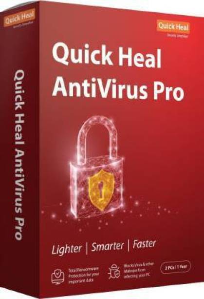 QUICK HEAL Anti-virus 2 User 1 Year
