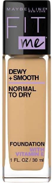 MAYBELLINE NEW YORK Fit Me Dewy + Smooth Foundation, Natural Beige, 1 Fl; Oz (Pack of 1) (Packaging May Vary) Concealer