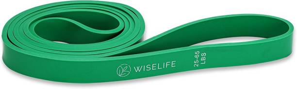 Wiselife Resistance Power Band For Exercise and Stretching (Green) Resistance Band