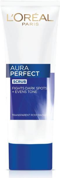 L'Oréal Paris Aura Perfect Face Scrub|Fights Dulness + Evens Tone|Unclogs Pores, Removes Dead Skin For Radiant Skin,100ml Scrub