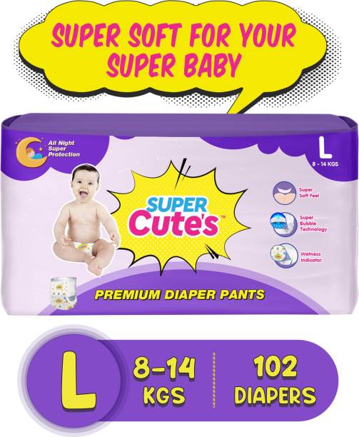 Super Cute's Premium Wonder Pullups Diaper - L