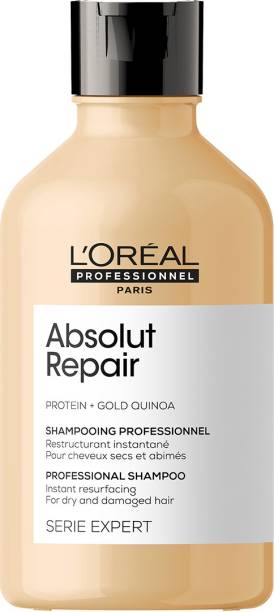 L'Oréal Professionnel by L'Oreal Professionnel Absolut Repair Shampoo with Protein and Gold Quinoa for Dry and Damaged Hair, Serie Expert